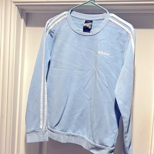 Light blue Adidas sweatshirt Worn just a few times